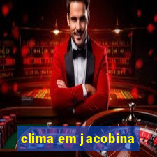 clima em jacobina